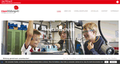Desktop Screenshot of lippe-bildung.de